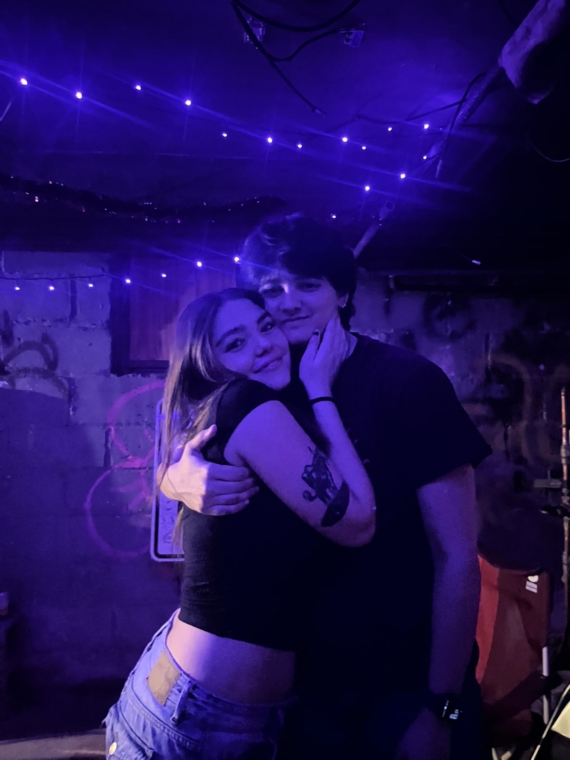 Moxie and Maya Rizwan embracing